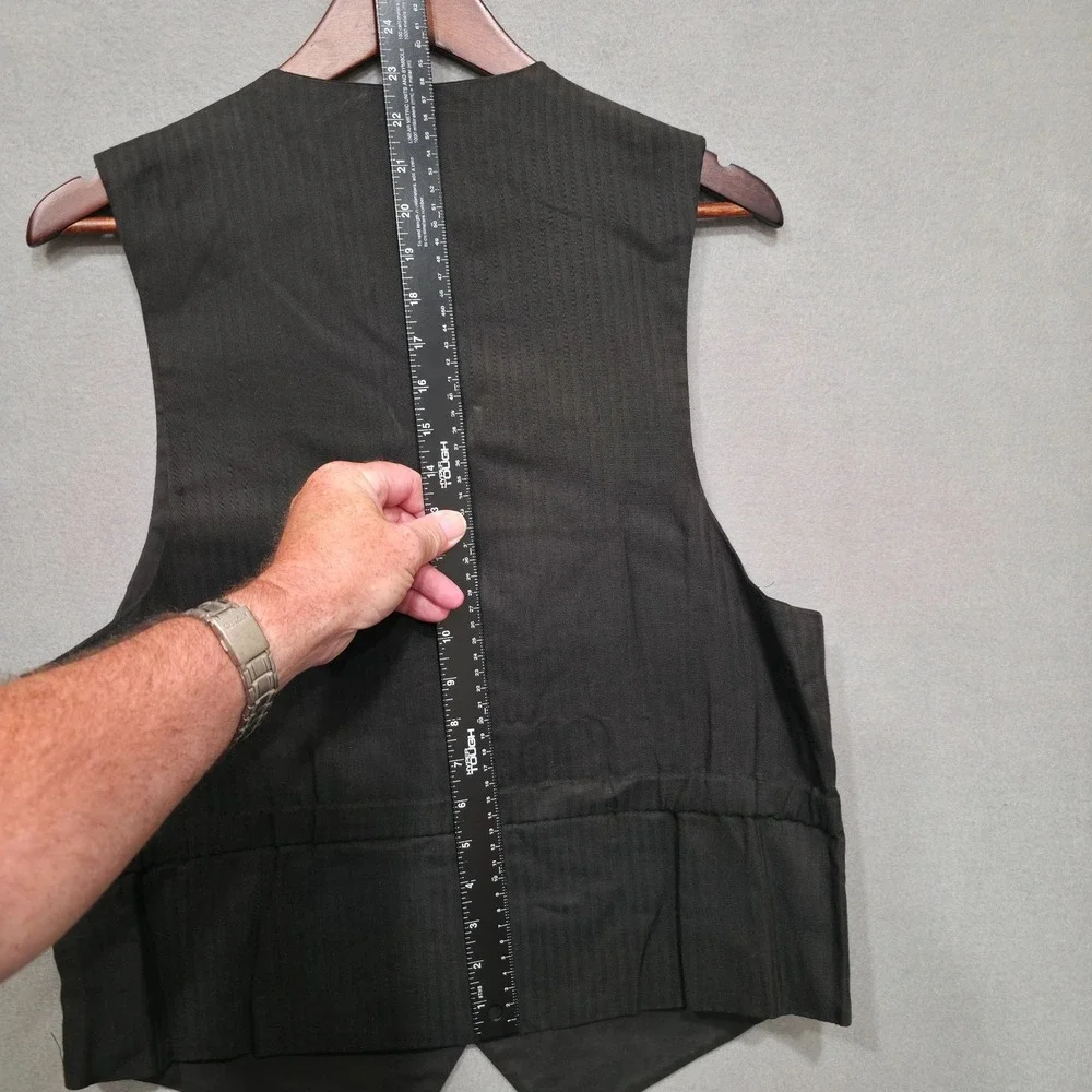 Bill Blass Signature Blue Tuxedo Vest‎ Size Small